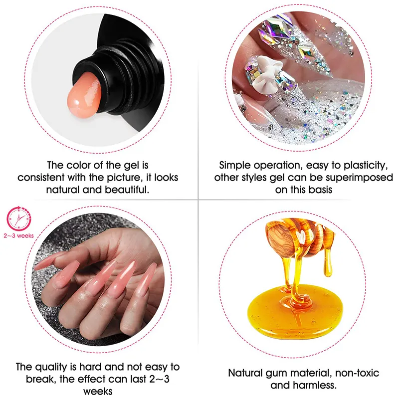 Temperature Change Poly Gel 12 Colors