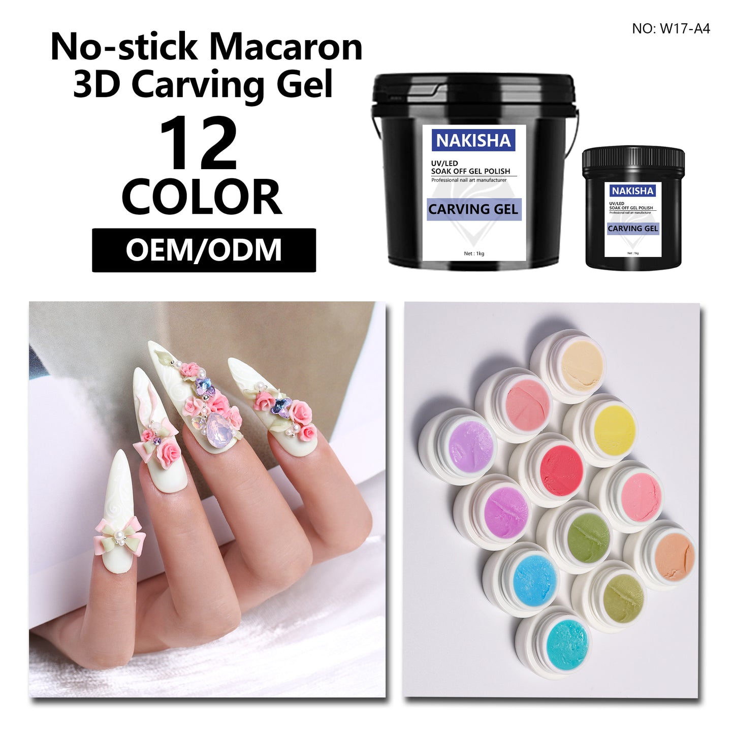 No-stick Hand Macaron Carving Gel