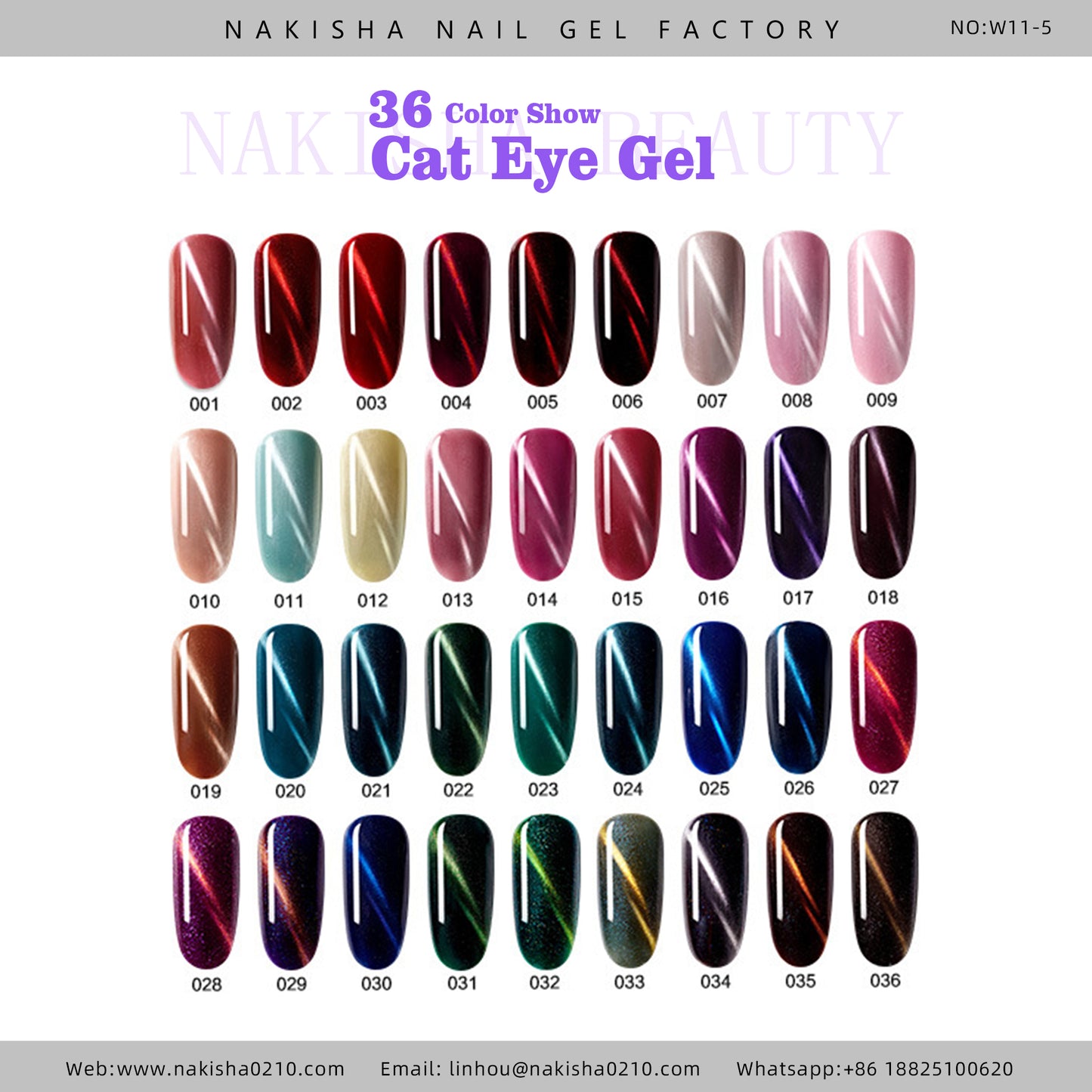 Magic Cat Eye Gel 36 Colors
