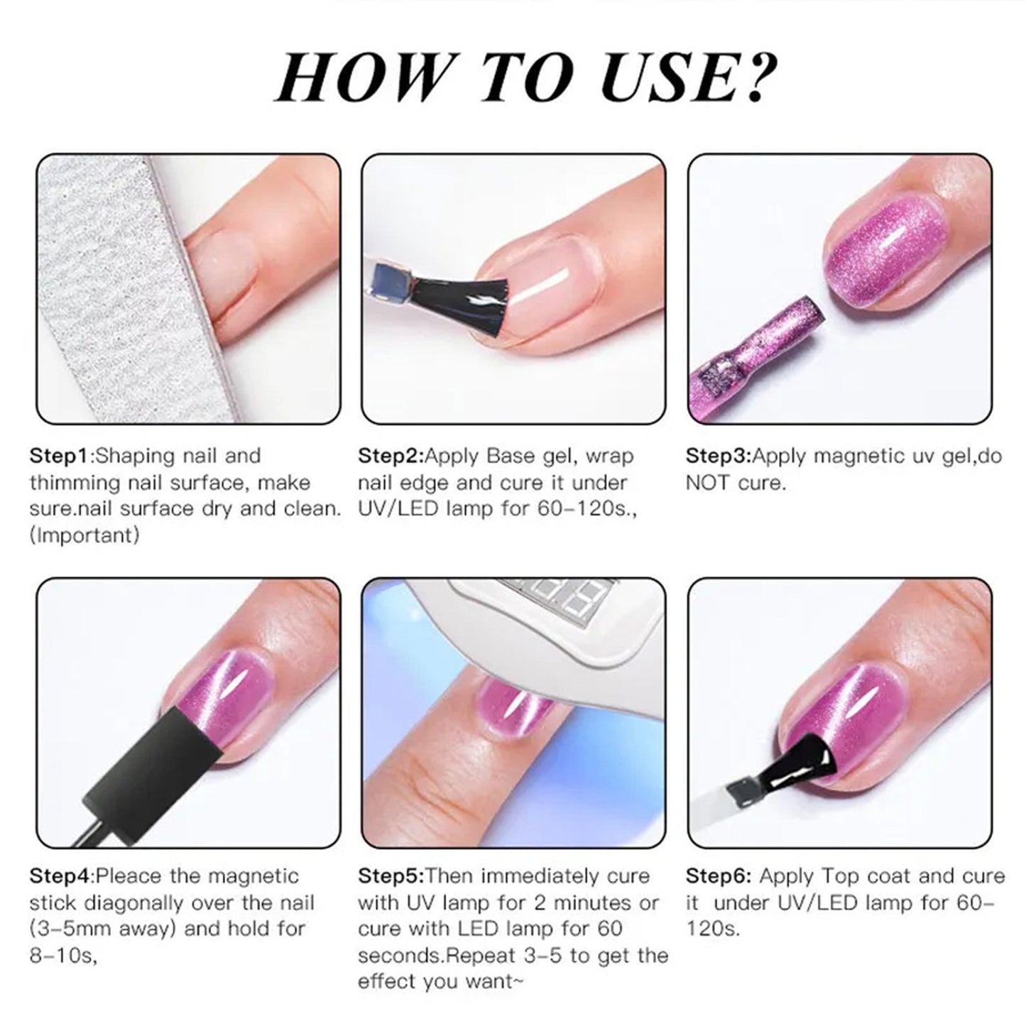 Warming Luminous Cat Eye Gel 4 Colors