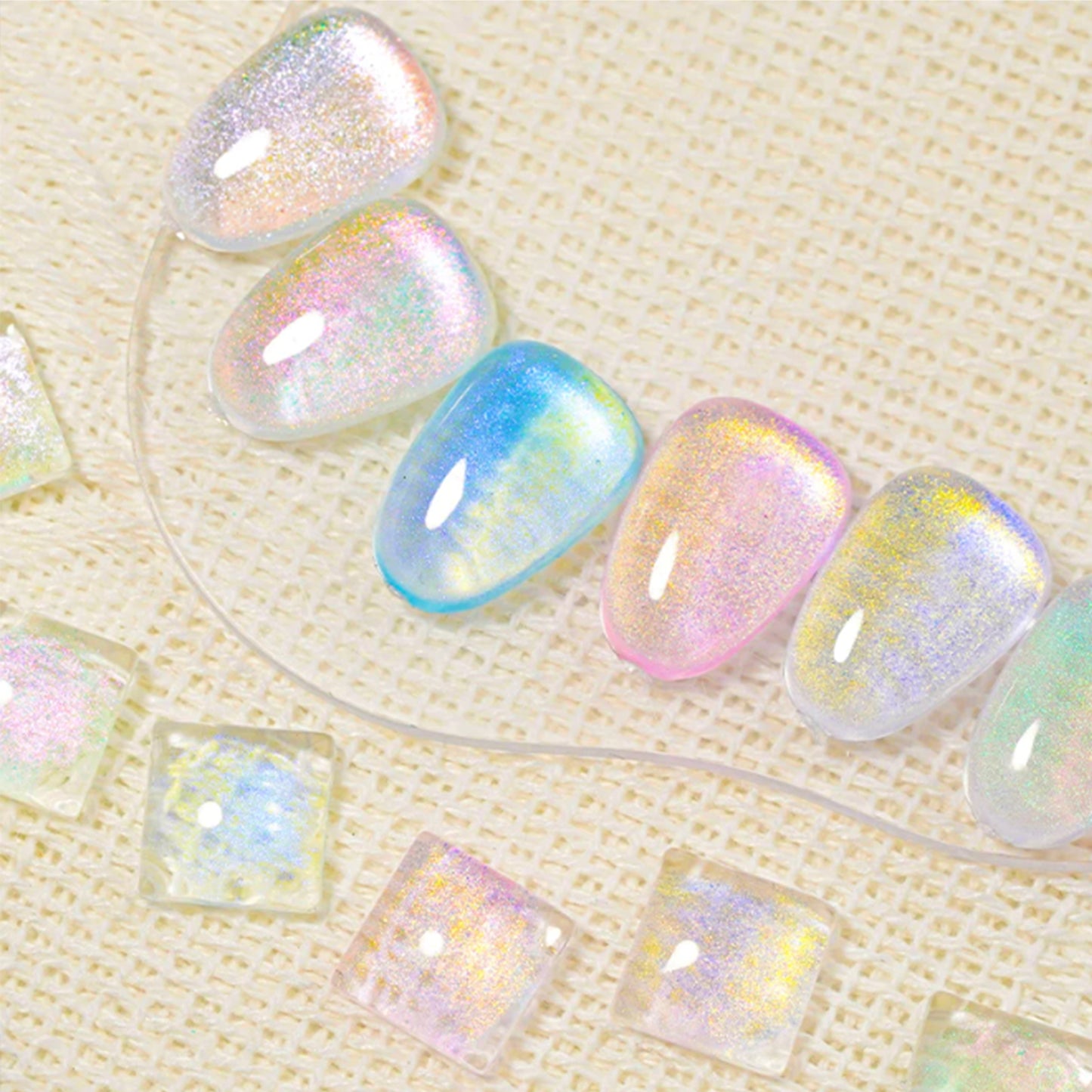 Aurora Glitter Rubber Base 20 Colors