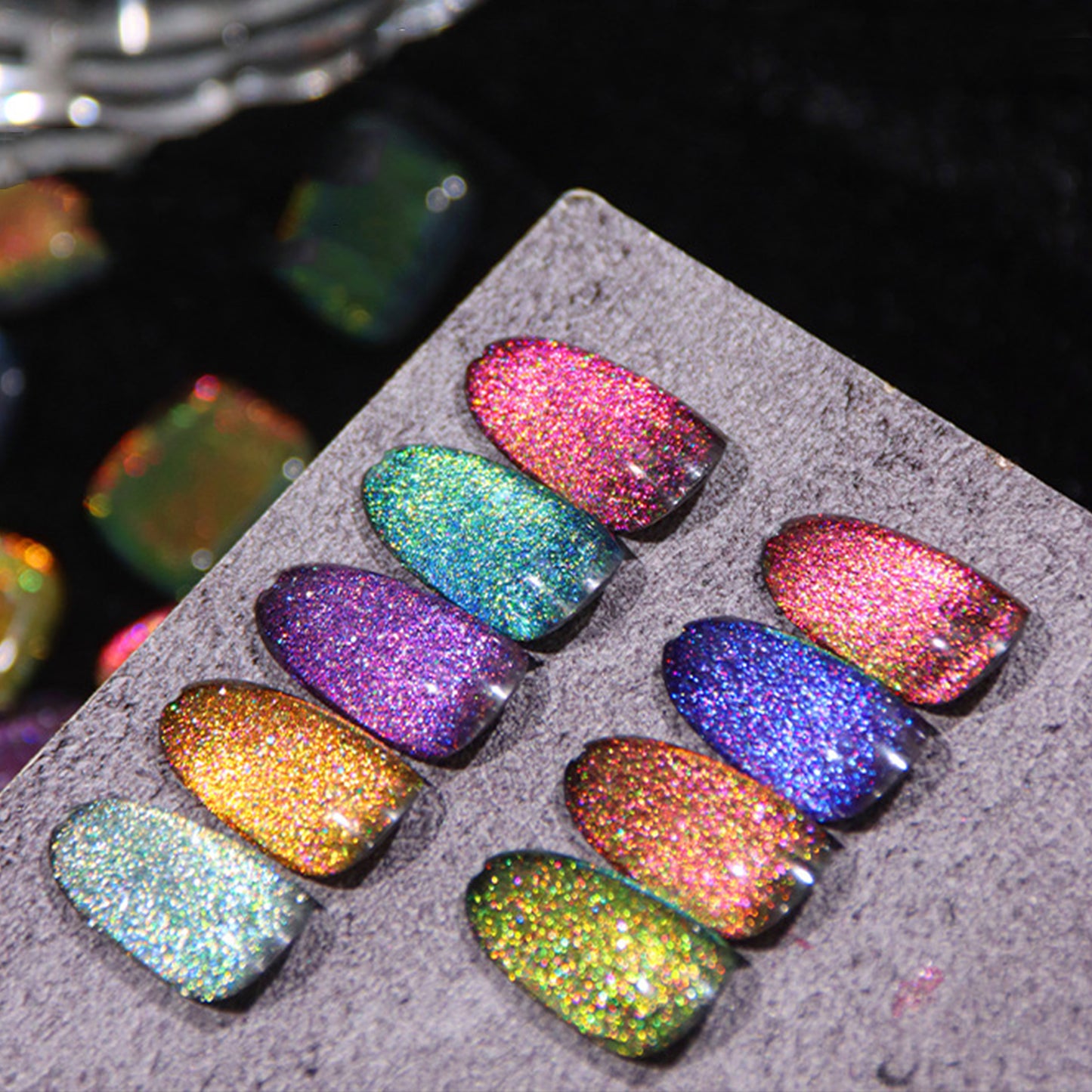 Glitzy Cat Eye Gel 9 Colors