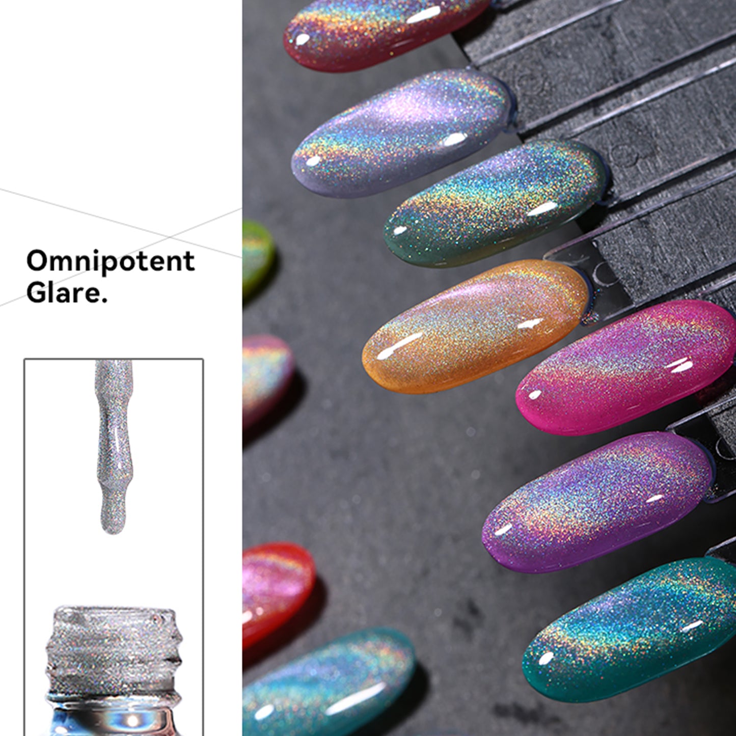 Ĉielarka Laser Katokulo-Ĝelo 1 Koloro