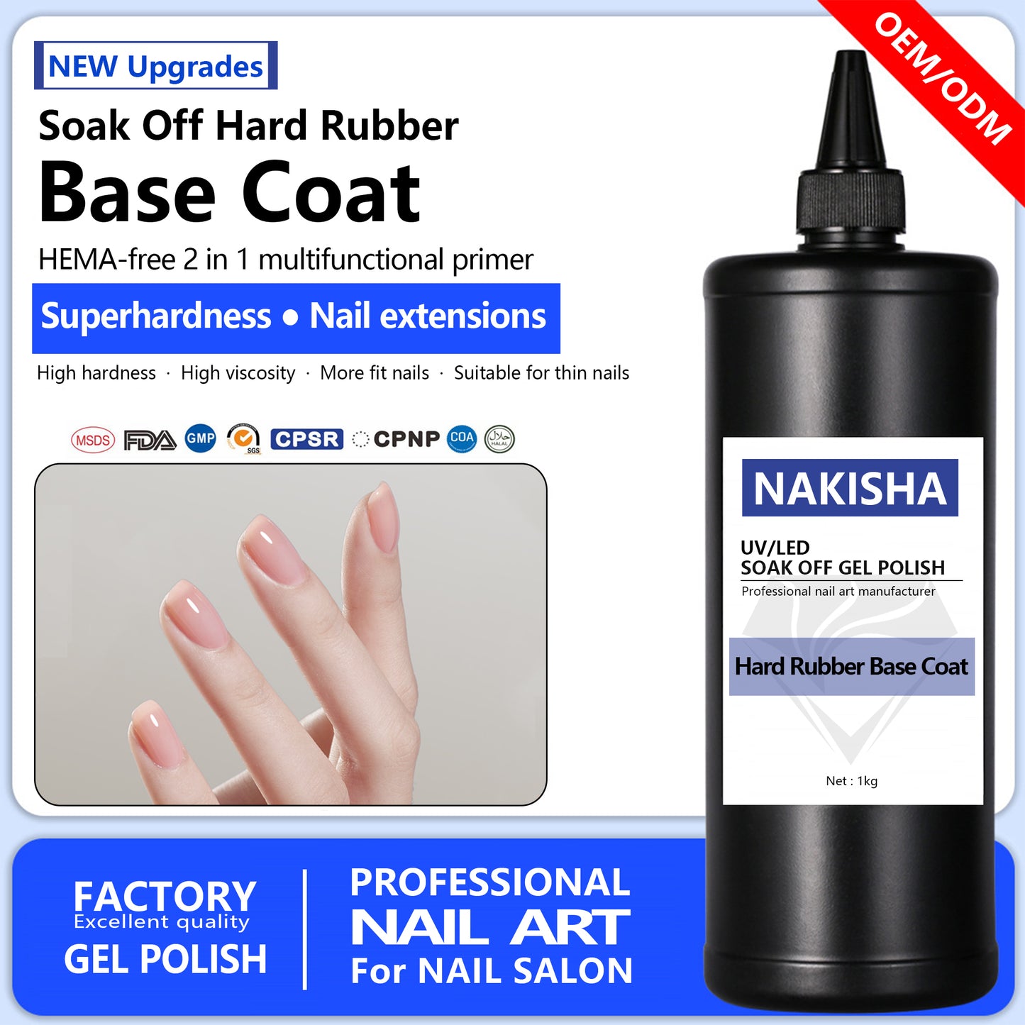 Hard Rubber Base Coat