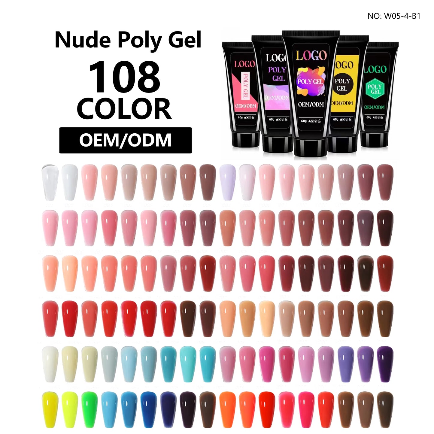 Poly Gel 108 Colors