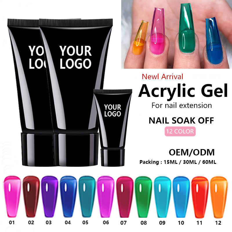 Jelly Poly Gel 12 Koloroj