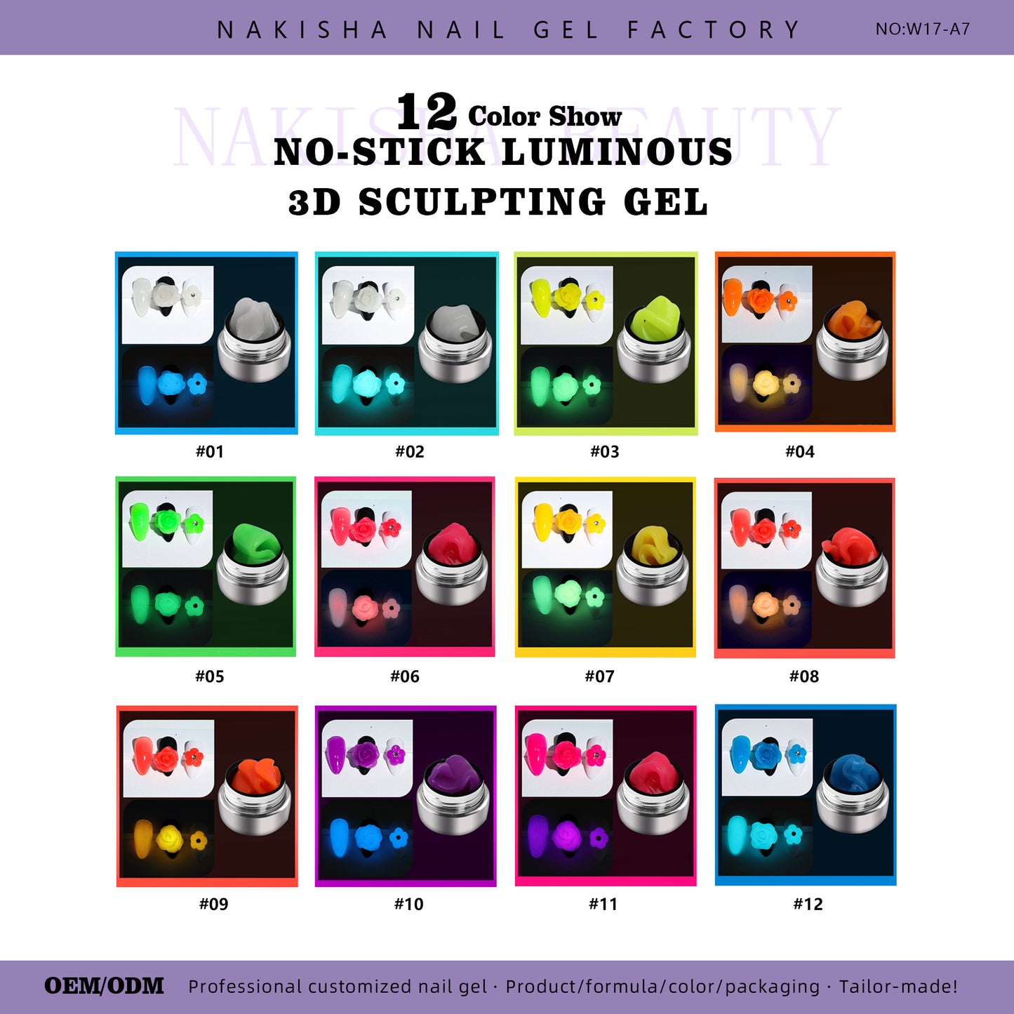 No-stick Hand Luminous Carving Gel