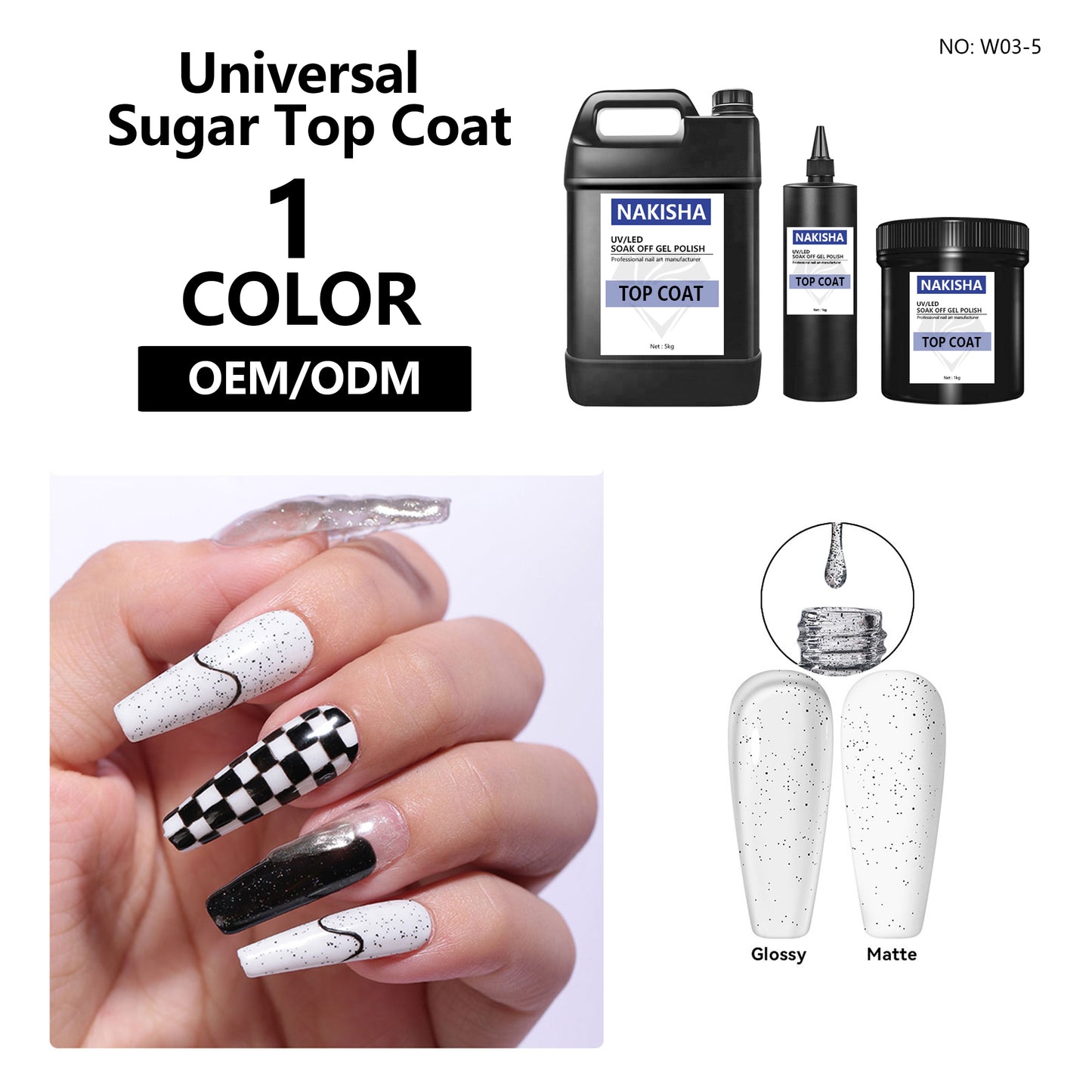 Sugar Top Coat 1 Color