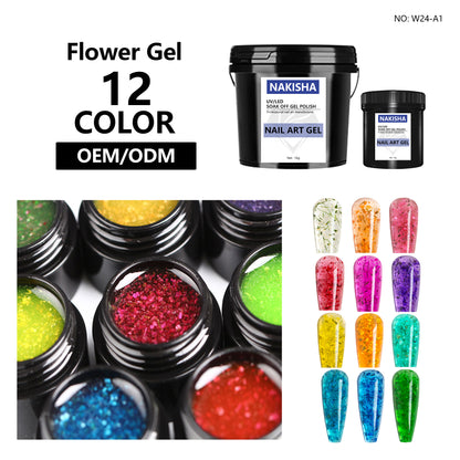 Flower Gel 12 Colors