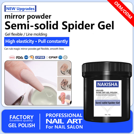 Semi-solid Powder Spider Gel