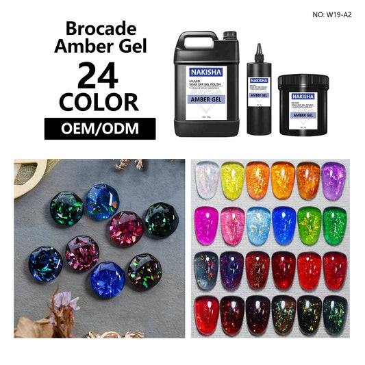 Brocade Amber Gel 24 Colors