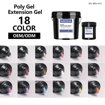 Solida Poly Gel 18 Koloroj