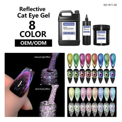 Reflective Cat Eye Gel 8 Colors