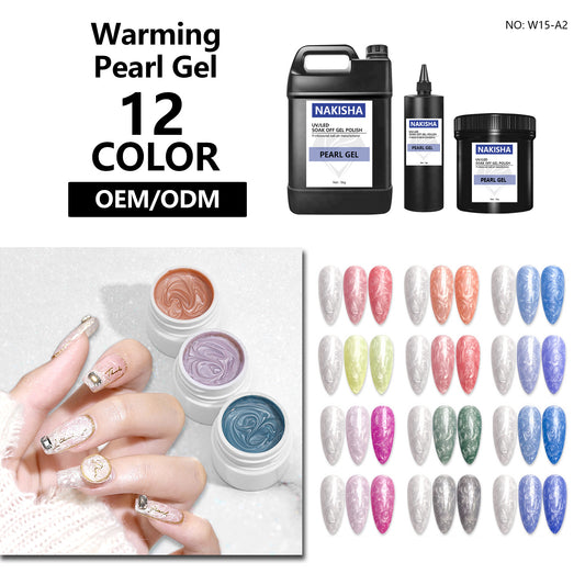 Warming Pearl Gel 12 Colors