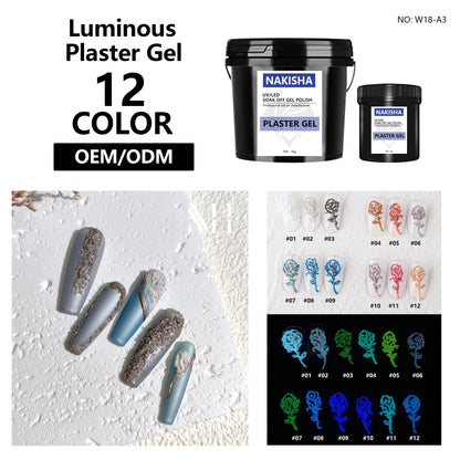 Luminous Plaster Gel 12 Colors