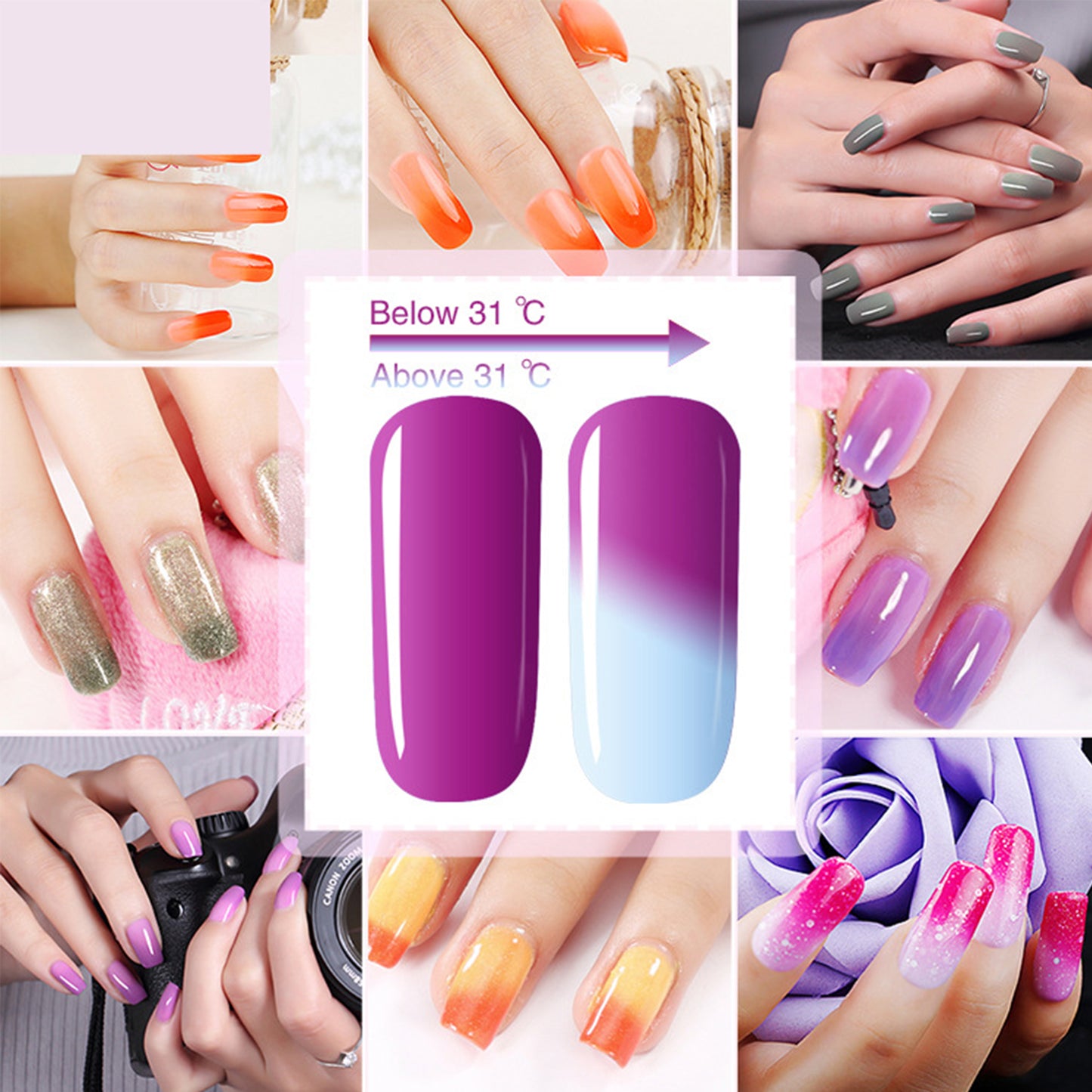 Temperature Change Gel 24 Colors