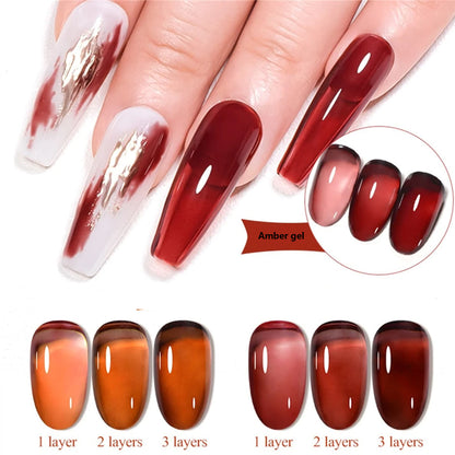 Glaze Amber Gel 80 Colors