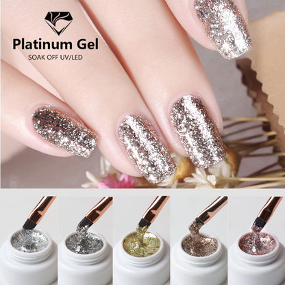 Coarse Flash Platinum Gel 60 Colors