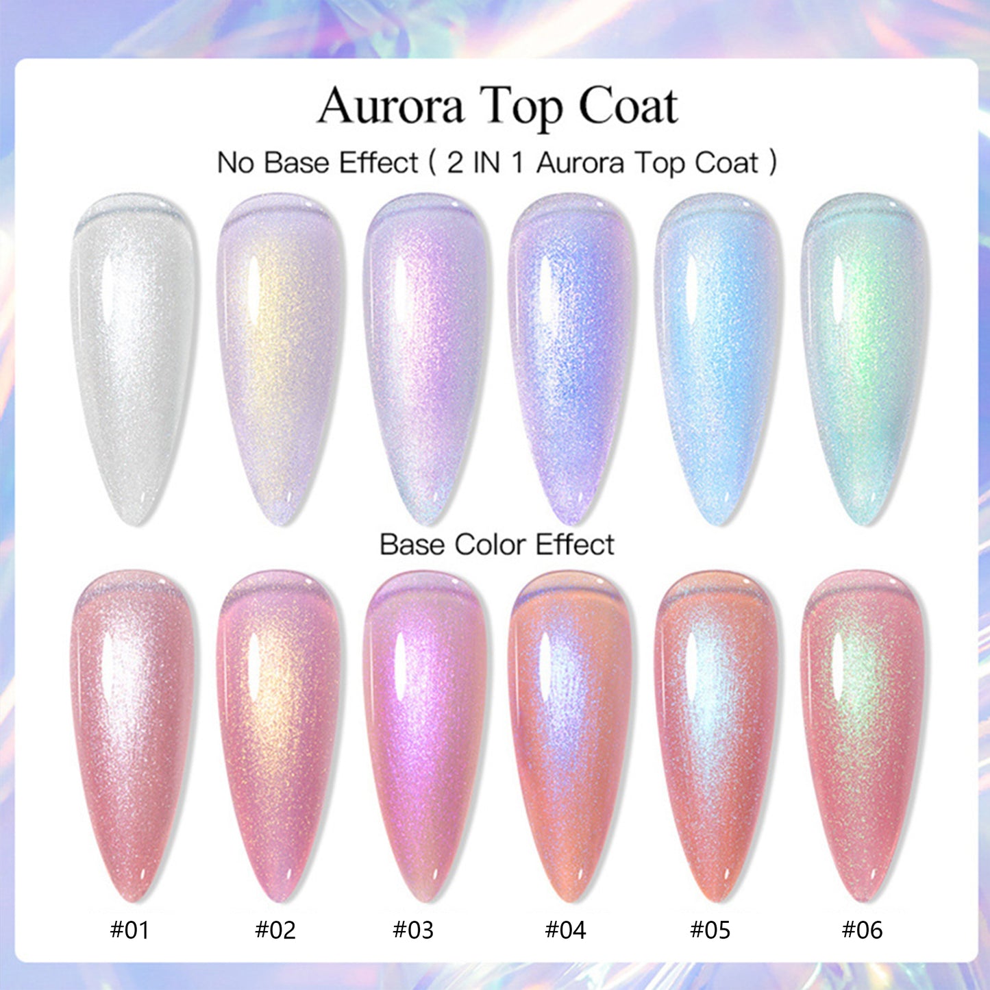 NAKISHA Universal Aurora Top Coat