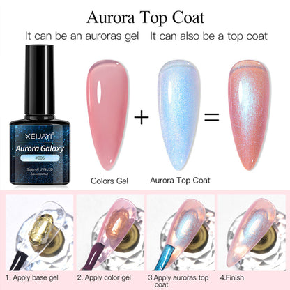 Aurora Top Coat 6 Colors