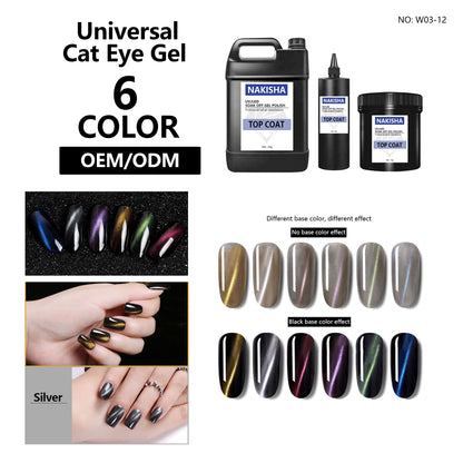 Universal Cat Eye Gel 6 Colors