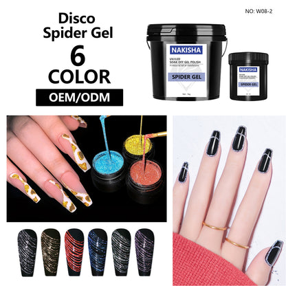 Disco Spider Gel 6 Colors