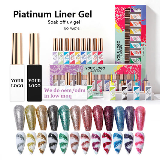 Piatinum Liner Gel 12 Colors