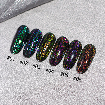 Magic Opal Top Coat 6 Colors