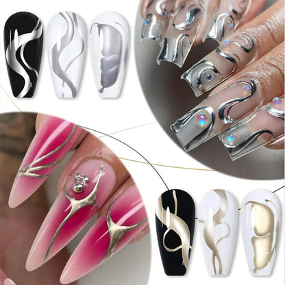 Mirror Metal Liner Gel 3 Colors