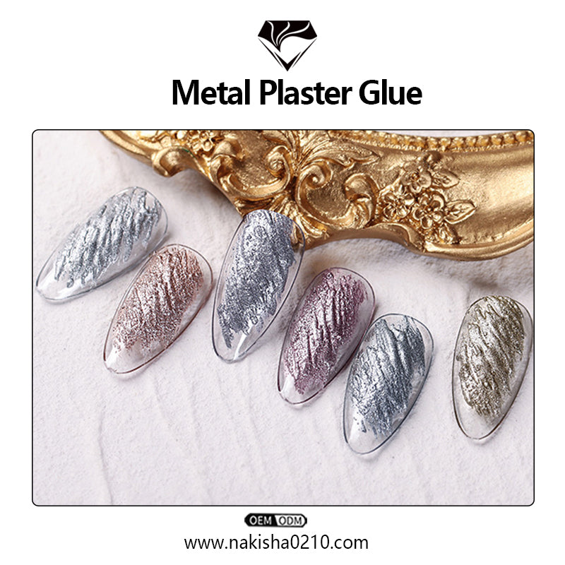 Metal Plaster Glue 6 colors