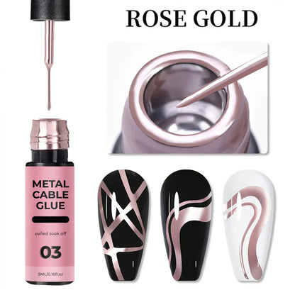 Mirror Metal Liner Gel 3 Colors