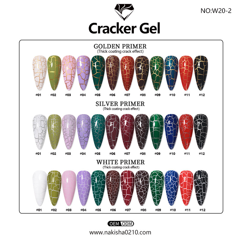 NAKISHA Cracker Gel 12 Colors