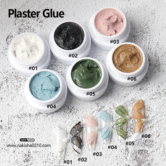 Gypsum Glue 6 colors