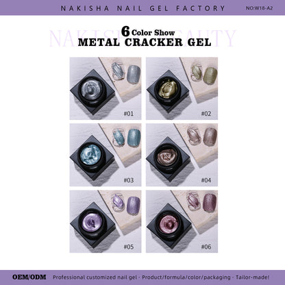 Metal Plaster Gel 6 Colors