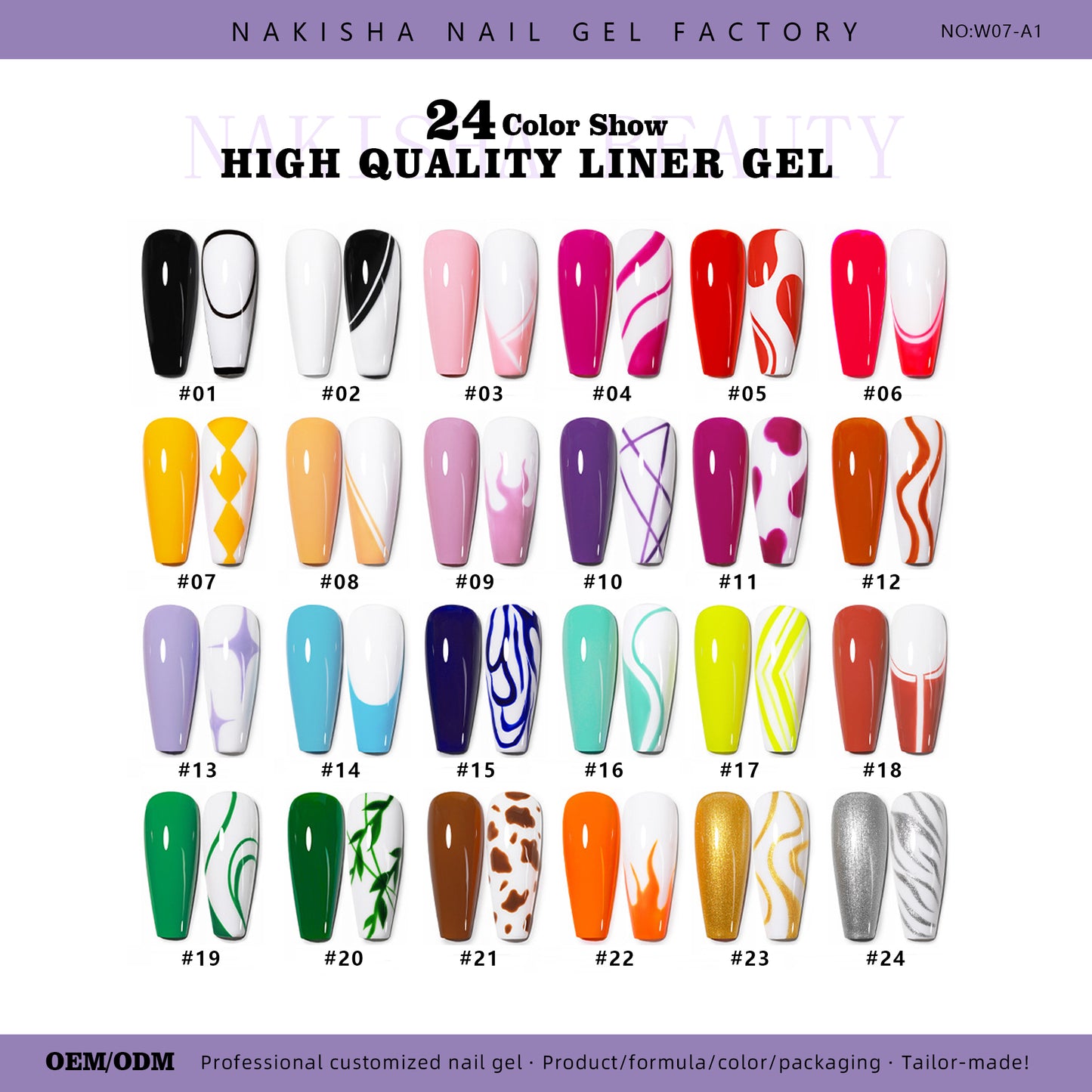 Multifunctional Liner Gel 24 Colors