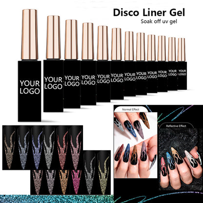 Disco Liner Gel 12 Colors