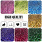 NAKISHA 36 Color Disco Reflective Gel Nail Art Set