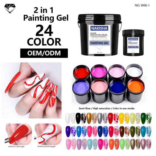 No Wipe Painting Gel 24 Colors