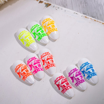 No Wipe Neon Painting Gel 9 Colors