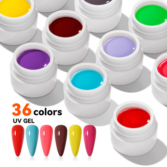 Solid UV gel 36 colors