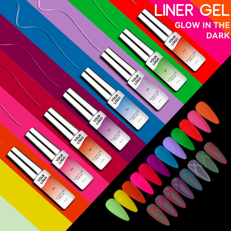NAKISHA Luminous Liner Gel 12 Colors