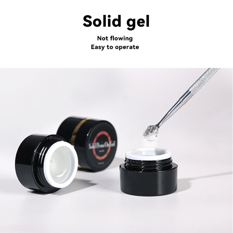 Prensa sólida en gel/Gel sólido para puntas de uñas