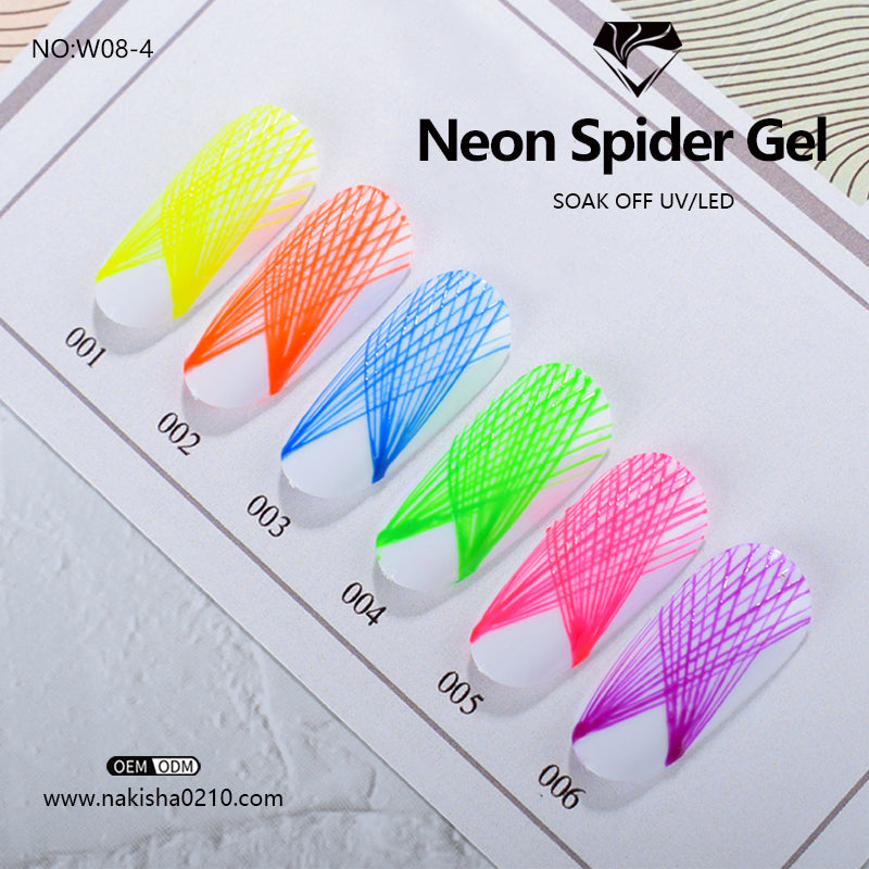 NAKISHA Neon Spider Gel